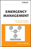 Emergency Management: Concepts and Strategies for Effective Programs