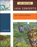 Java Concepts Advanced Placement