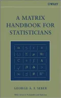 A Matrix Handbook for Statisticians