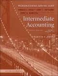 Intermediate Accounting, Self-Study Problems Vol I (Ch1-14)