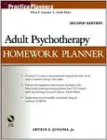 Adult Psychotherapy Homework Planner