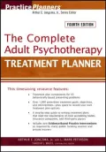 The Complete Adult Psychotherapy Treatment Planner
