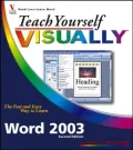 Teach Yourself VISUALLY Microsoft Word 2003