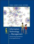 Information Technology for Management: Transforming Organizations in the Digital Economy