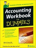 Accounting Workbook For Dummies