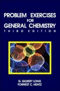 Problem Exercises For General Chem 3e