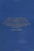 Book cover of Gravitation And Cosmology