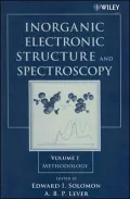 Inorganic Electronic Structure And Spectroscopy, Volume 1