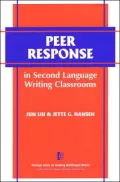 Peer Response in Second Language Writing Classrooms