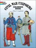 Civil War Uniforms Coloring Book