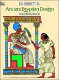 Ancient Egyptian Design Coloring Book