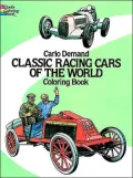 Classic Racing Cars of the World Coloring Book