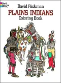 Plains Indians-Coloring Book