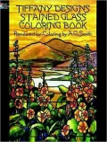 Tiffany Designs Stained Glass Coloring Book