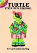 Turtle Sticker Paper Doll