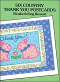 Six Country Thank You Postcards