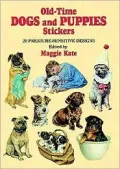 Old-Time Dogs and Puppies Stickers: 29 Pressure-Sensitive Designs