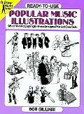 Ready-To-Use Popular Music Illustrations 96 Different Copyright-Free Designs Printed on One ...