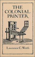 The Colonial Printer