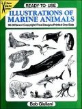 Ready-to-Use Illustrations of Marine Animals: 96 Different Copyright-Free Designs Printed One Side