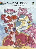 Coral Reef Plants and Animals Coloring Book