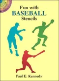 Book cover of Fun with Baseball Stencils