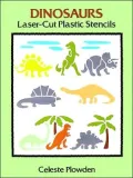Dinosaurs Laser-Cut Plastic Stencils