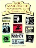 930 Matchbook Advertising Cuts of the Twenties and Thirties