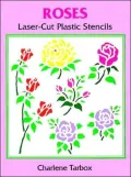 Roses Laser Cut Plastic Stencil