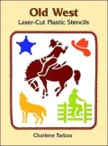 Old West Laser-Cut Plastic Stencils