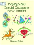Holidays and Special Occasions Iron-on Transfers