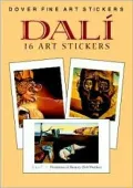 Dali : 16 Art Stickers