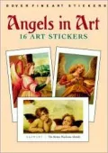Angels in Art: 16 Art Stickers