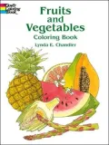 Fruits and Vegetables Coloring Book