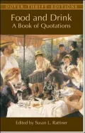 Food and Drink: A Book of Quotations