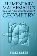 Elementary Mathematics from an Advanced Standpoint: Geometry