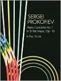 Piano Concerto No. 1 in D-flat Major, Op. 10, in Full Score