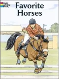 Favorite Horses Coloring Book