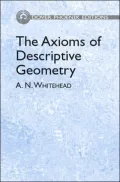 The Axioms of Descriptive Geometry (Dover Phoenix Editions Series)