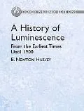 History Of Luminescence From The Earliest Times Until 1900