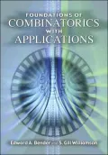 Foundations of Combinatorics with Applications
