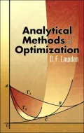 Analytical Methods of Optimization