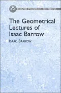 The Geometrical Lectures of Isaac Barrow