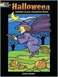 Halloween Stained Glass Coloring Book