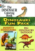 Dinosaurs Fun Pack: Coloring, Stickers, Tattoos