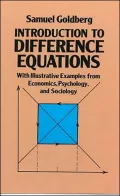 Introduction to Difference Equations