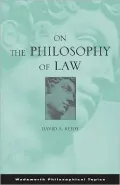 On the Philosophy of Law