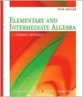 Elementary and Intermediate Algebra: A Combined Approach