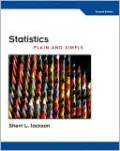 Statistics Plain and Simple