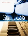 PianoLab: An Introduction to Class Piano (with Keyboard for Piano & Guitar and CD)